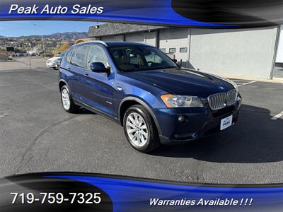 2014 BMW X3 xDrive28i   - Photo 1 - Colorado Springs, CO 80907