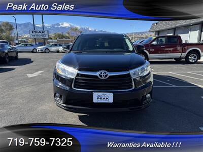 2014 Toyota Highlander XLE   - Photo 2 - Colorado Springs, CO 80907