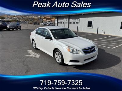 2012 Subaru Legacy 2.5i Sedan