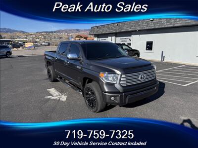 2015 Toyota Tundra Platinum Truck