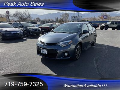 2014 Toyota Corolla S Plus   - Photo 3 - Colorado Springs, CO 80907