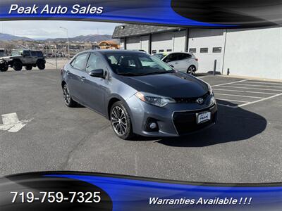 2014 Toyota Corolla S Plus   - Photo 1 - Colorado Springs, CO 80907