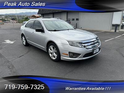 2012 Ford Fusion SE   - Photo 1 - Colorado Springs, CO 80907