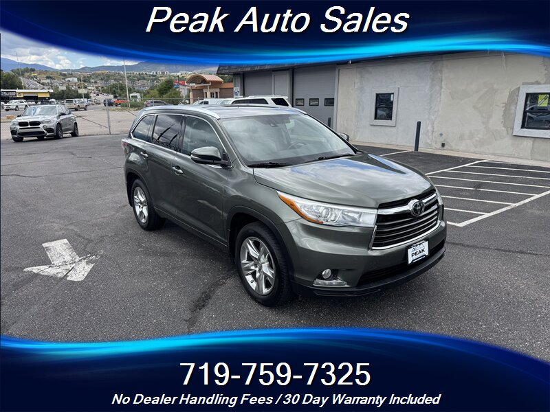 2015 Toyota Highlander Limited  