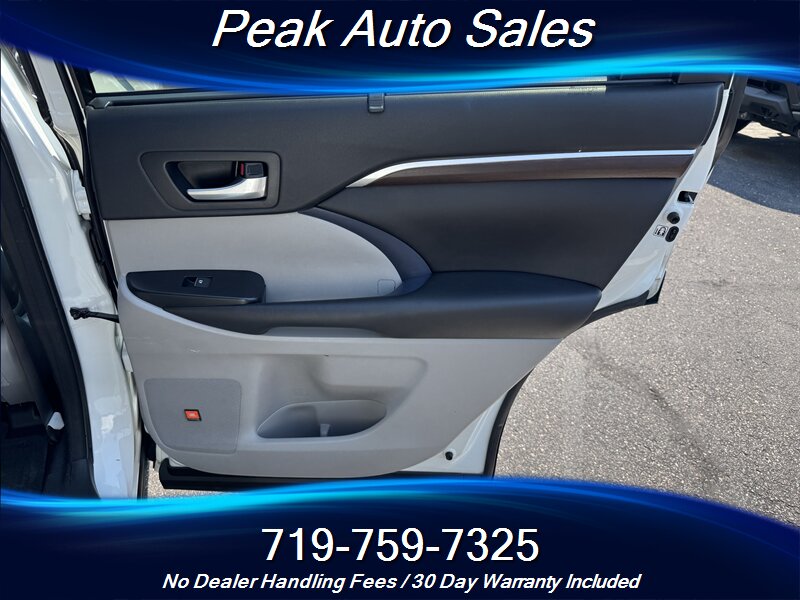 2016 Toyota Highlander Limited   - Photo 34 - Colorado Springs, CO 80907