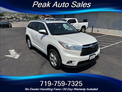 2016 Toyota Highlander Limited SUV