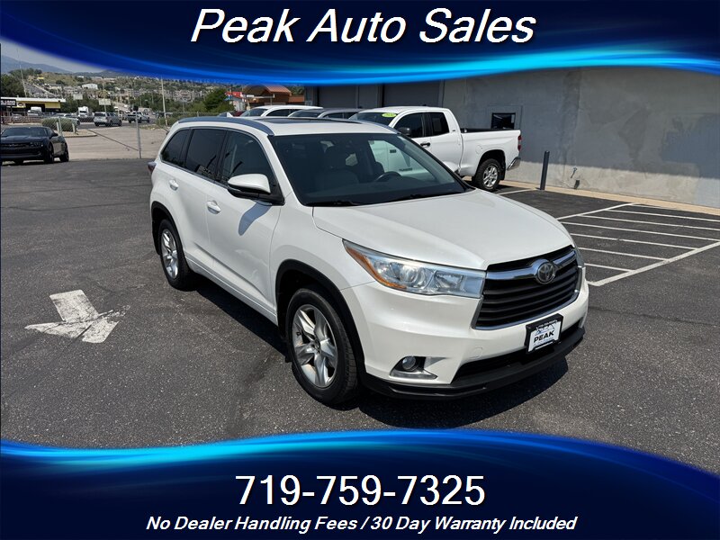 2016 Toyota Highlander Limited   - Photo 1 - Colorado Springs, CO 80907