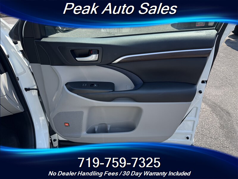 2016 Toyota Highlander Limited   - Photo 36 - Colorado Springs, CO 80907