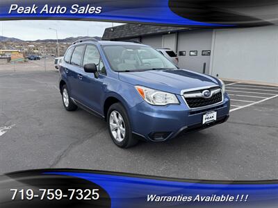 2016 Subaru Forester 2.5i Premium   - Photo 1 - Colorado Springs, CO 80907