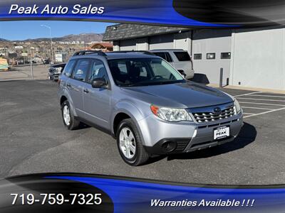 2012 Subaru Forester 2.5X   - Photo 1 - Colorado Springs, CO 80907