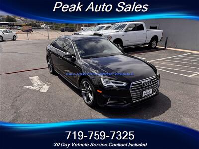 2018 Audi A4 2.0T quattro Premium Plus Sedan