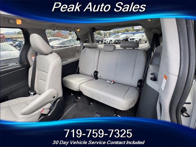 2015 Toyota Sienna Limited Premium 7-Passenger - Photo 31 - Colorado Springs, CO 80907
