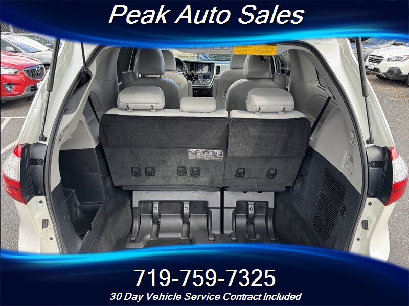 2015 Toyota Sienna Limited Premium 7-Passenger - Photo 34 - Colorado Springs, CO 80907