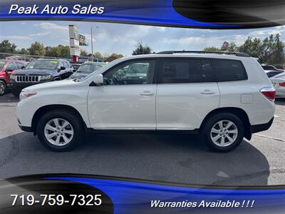 2013 Toyota Highlander SE   - Photo 4 - Colorado Springs, CO 80907