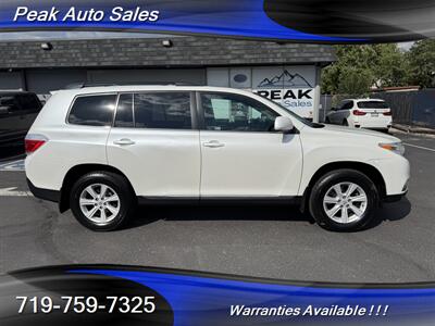 2013 Toyota Highlander SE   - Photo 8 - Colorado Springs, CO 80907