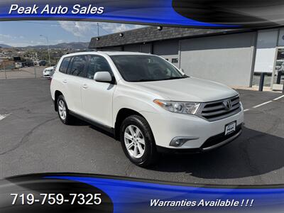 2013 Toyota Highlander SE   - Photo 1 - Colorado Springs, CO 80907