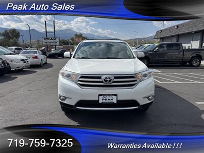 2013 Toyota Highlander SE   - Photo 2 - Colorado Springs, CO 80907