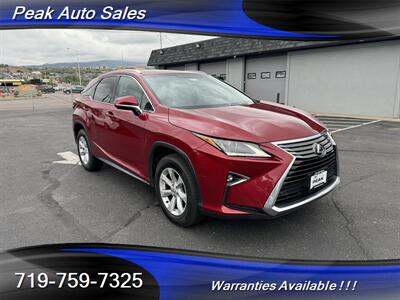 2016 Lexus RX 350   - Photo 1 - Colorado Springs, CO 80907