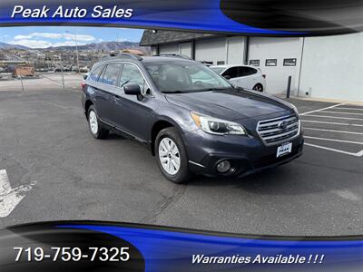 2015 Subaru Outback 2.5i Premium   - Photo 1 - Colorado Springs, CO 80907