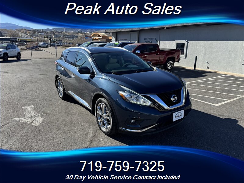 2017 Nissan Murano Platinum   - Photo 1 - Colorado Springs, CO 80907
