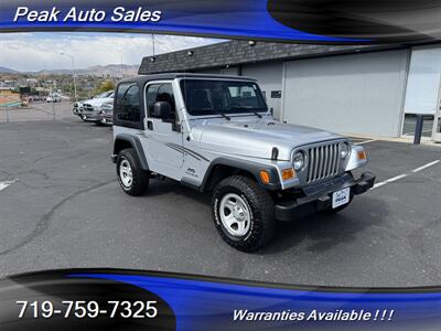 2004 Jeep Wrangler X   - Photo 1 - Colorado Springs, CO 80907