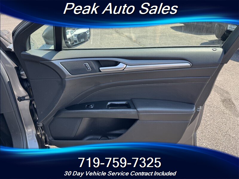 2014 Ford Fusion Hybrid Titanium - Photo 27 - Colorado Springs, CO 80907