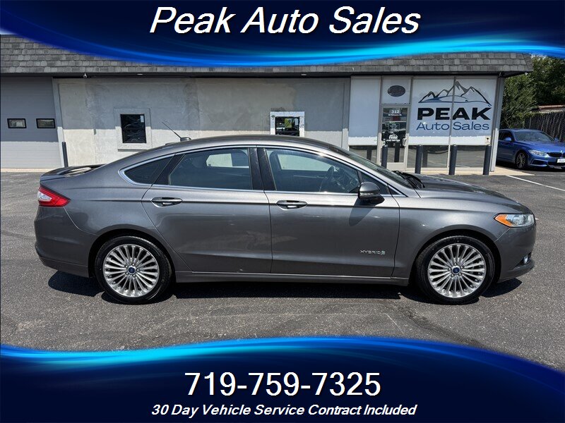 2014 Ford Fusion Hybrid Titanium - Photo 8 - Colorado Springs, CO 80907