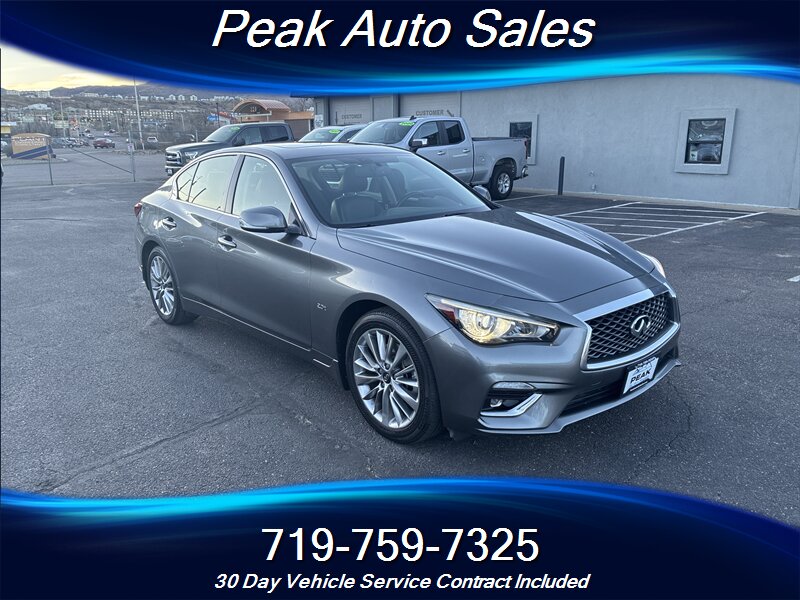 2018 INFINITI Q50 2.0T Luxe  