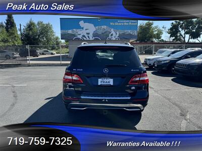 2015 Mercedes-Benz ML 350 4MATIC   - Photo 6 - Colorado Springs, CO 80907