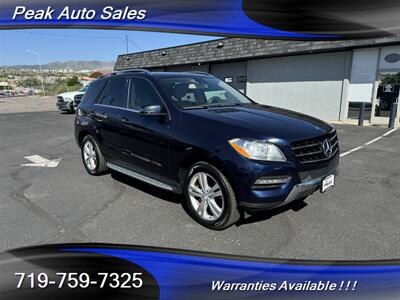 2015 Mercedes-Benz ML 350 4MATIC   - Photo 1 - Colorado Springs, CO 80907