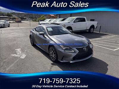2015 Lexus RC 350 Coupe