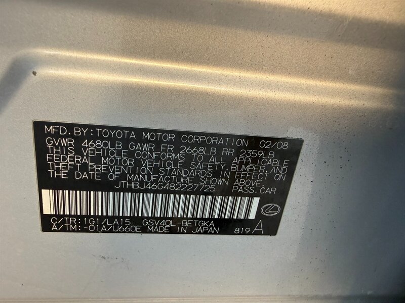 2008 Lexus ES 350 - Photo 49 - Canyon Country, CA 91351