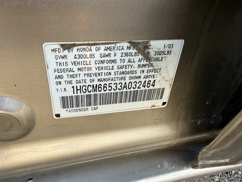 2003 Honda Accord EX V-6 - Photo 43 - Canyon Country, CA 91351