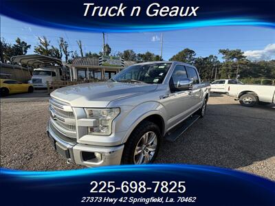 2015 Ford F-150 Platinum Truck