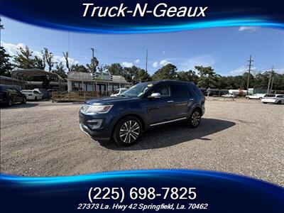 2017 Ford Explorer Platinum SUV