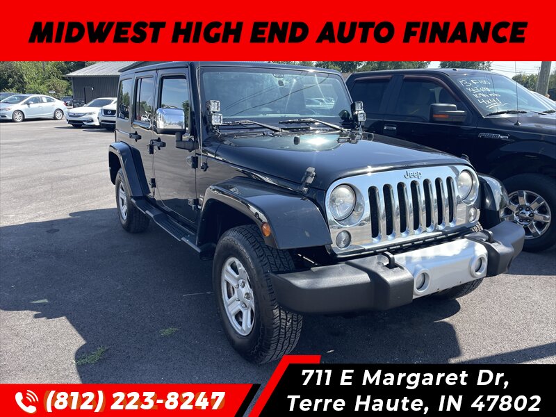 2014 Jeep Wrangler Unlimited Sahara - Photo 1 - Terre Haute, IN 47802