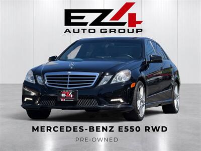 2011 Mercedes-Benz E 550 Luxury Sedan