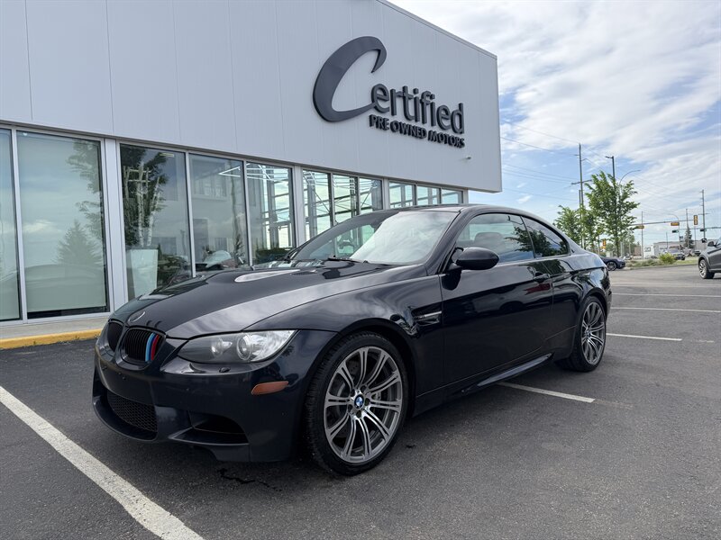 Jerez Black Metallic 2009 BMW M3 Coupe RWD Coupe Rear-Wheel Drive Automatic
