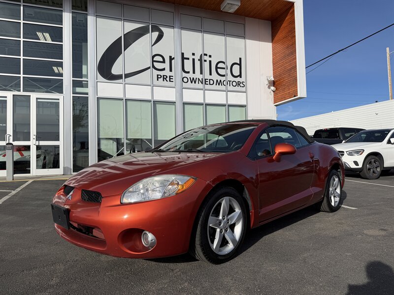 Sunset Pearlescent 2008 Mitsubishi Eclipse Spyder Convertible Front-Wheel Drive Automatic