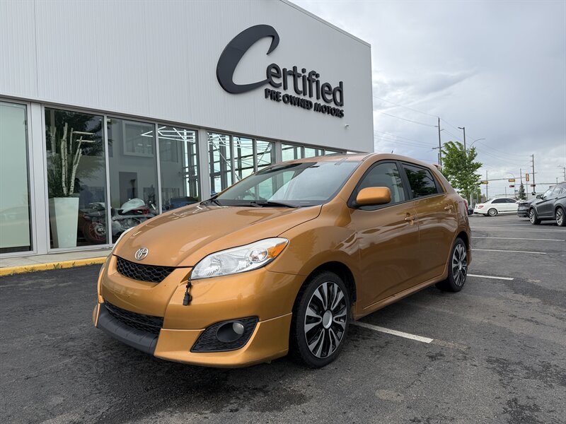 Black Sand Pearl 2010 Toyota Matrix S Hatchback Front-Wheel Drive 5-Speed Manual