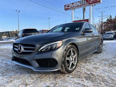 2017 Mercedes-Benz C 300 4MATIC | AWD | HEATED SEATS | SUNROOF   - Photo 1 - Edmonton, AB T5S 1R1