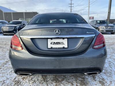 2017 Mercedes-Benz C 300 4MATIC | AWD | HEATED SEATS | SUNROOF   - Photo 6 - Edmonton, AB T5S 1R1