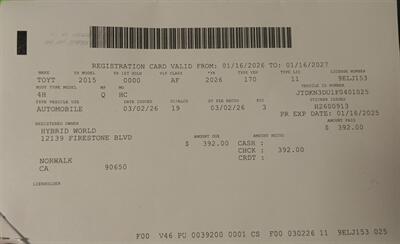 2015 Toyota Prius   - Photo 11 - Lakewood, CA 90715