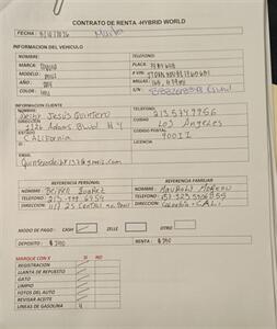 2014 Toyota Prius 03/10/2026 SALE RENTA DEIBY MORENO   - Photo 19 - Lakewood, CA 90715