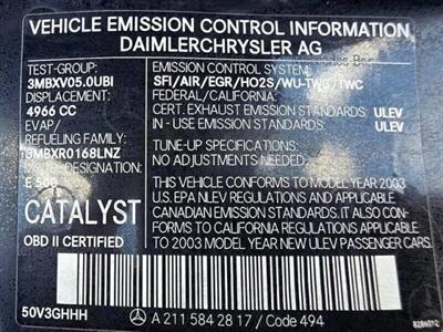 2003 Mercedes-Benz E 500 Base - Photo 33 - Greensburg, IN 47240-9353