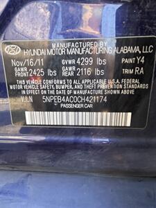 2012 Hyundai SONATA GLS   - Photo 14 - Riverside, CA 92505