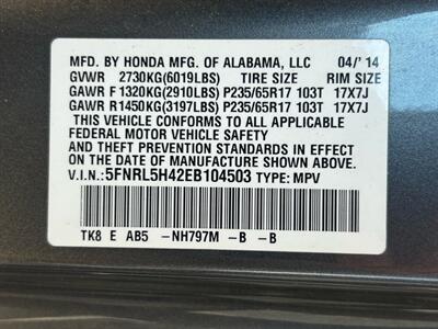 2014 Honda Odyssey EX   - Photo 12 - Riverside, CA 92505