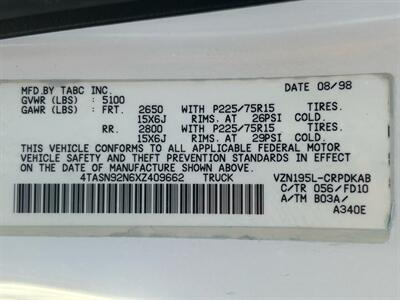 1999 Toyota Tacoma Prerunner V6   - Photo 12 - Riverside, CA 92505