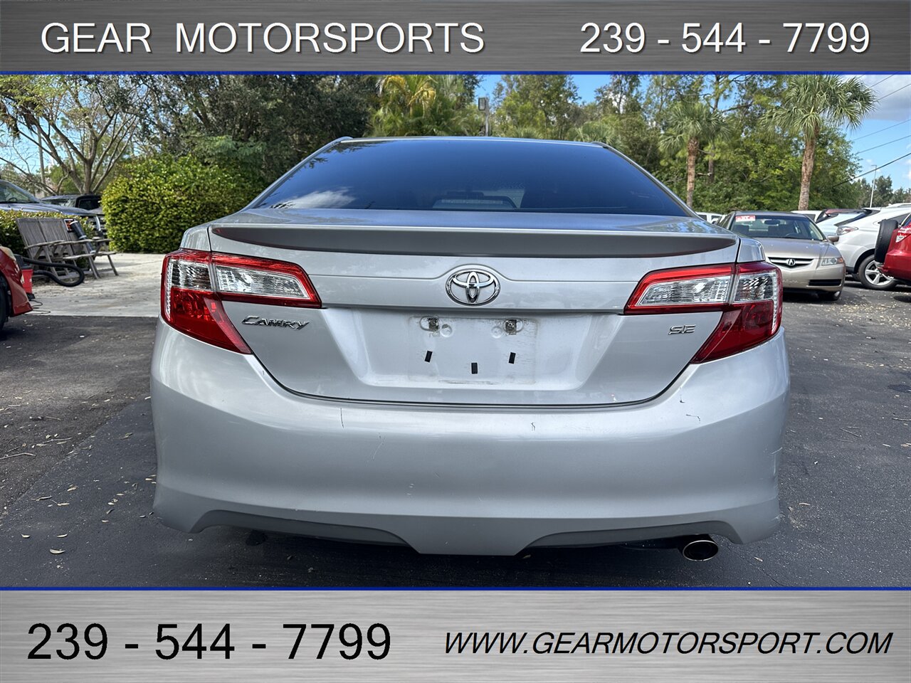 2012 Toyota Camry SE   - Photo 4 - Estero, FL 33928