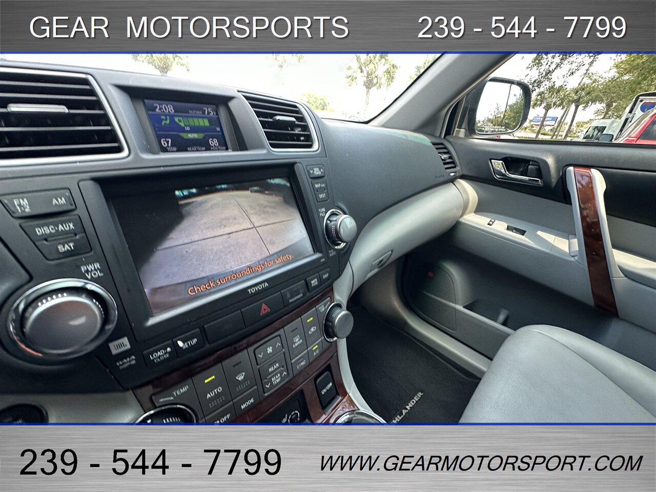 2012 Toyota Highlander Limited 3.5L V6 3rd Row   - Photo 30 - Estero, FL 33928